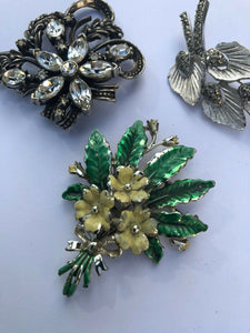Vintage Brooches Signed Jewelcraft Exquisite Sphinx Set Of 3