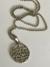 Vintage Silver 925 Arts And Crafts Style Flower Necklace