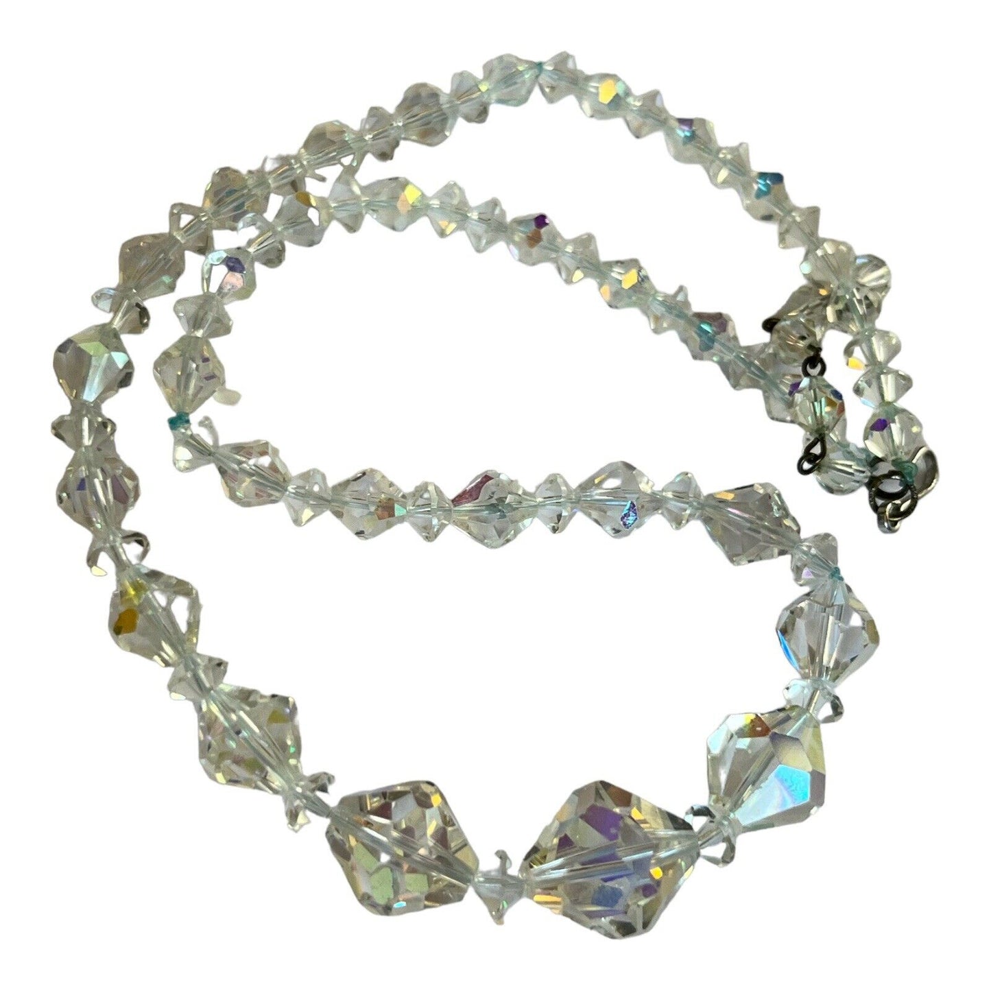 Vintage Aurora Borealis Single Strand Necklace