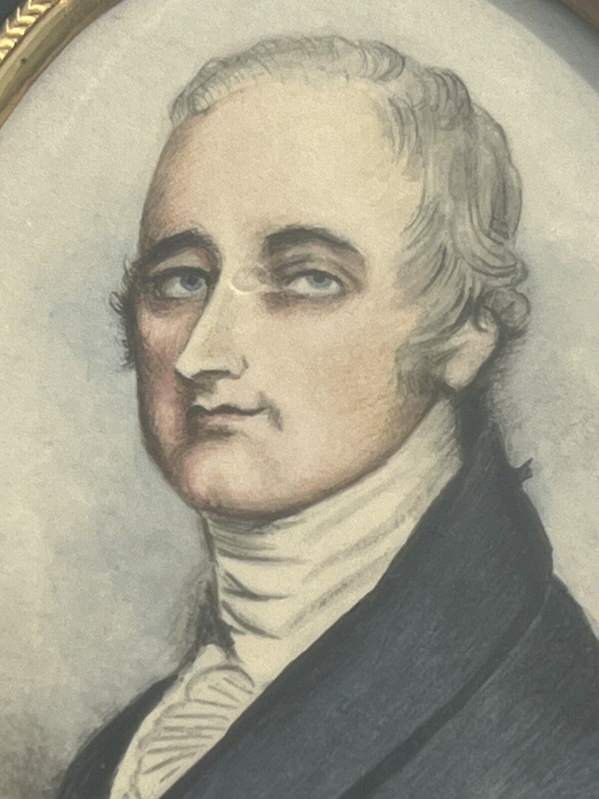 Portrait Miniature Of Thomas Pagon, by Thomas Bowen
