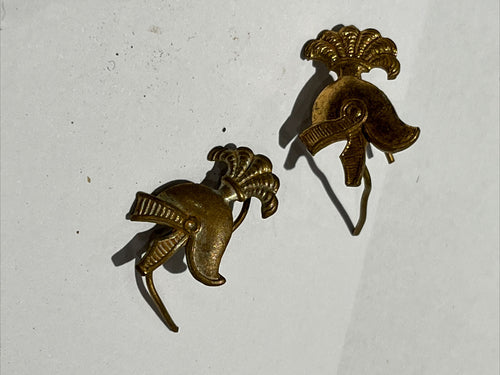 Pair Of Cap Badges