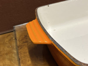 Le Creuset Cast Iron Roaster Dish. Large In Size. We Ship Worldwide.