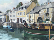 Original Painting Of Padstow By Andy Anderson