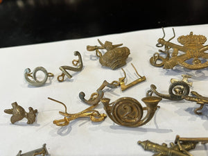 Various Military Badges And Insignia