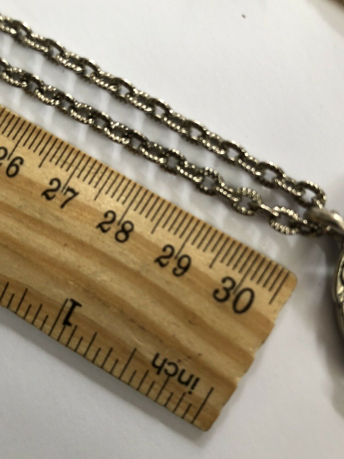 Vintage Miracle Silver Tone Purple Necklace