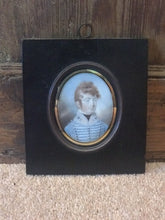 Portrait Miniature Of Captain Maitland POW Battle Of Waterloo 1816