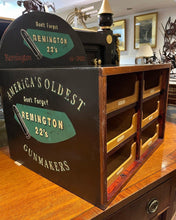 Advertising Cabinet. Remington Shop Counter Cabinet.