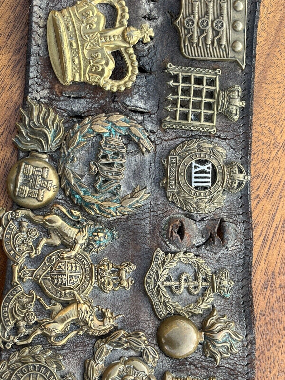 Victorian Cap Badge Collection