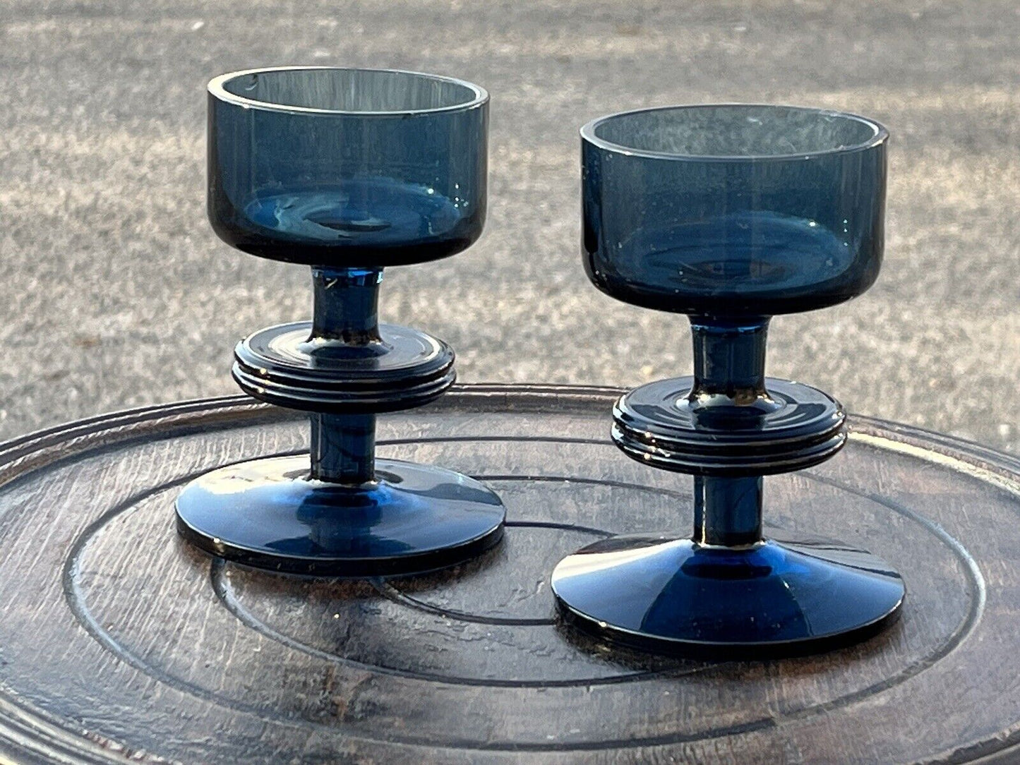 Mid Century Candle Holders
