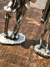 Silver Plate Figure. Chimney Sweeps. Highly Detailed Figures