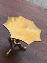 Miniature Brass tilt top table