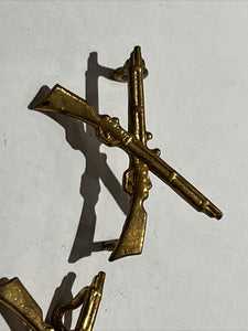 Pair Of Cap Badges