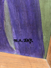 Portrait Painting “ Growing Up “ Signed M A Jay.