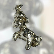 Vintage Silver 925 Detailed Dog Pendant 7.99g