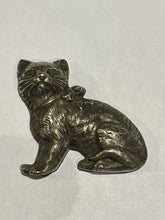 High Quality Plaque Of A Cat, Possibly Silver