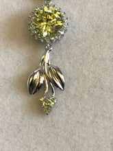 Vintage Silver 925 Cubic Zirconia Necklace