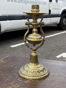 Ships Wall Mounted Brass Candlestick