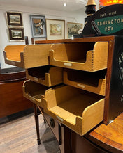 Advertising Cabinet. Remington Shop Counter Cabinet.