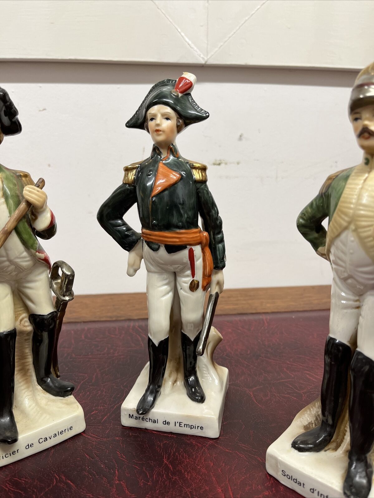 Set Of 4 French Soldiers. We Ship Worldwide.