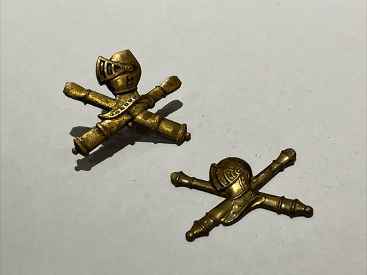 Pair Of Cap Badges