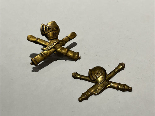 Pair Of Cap Badges