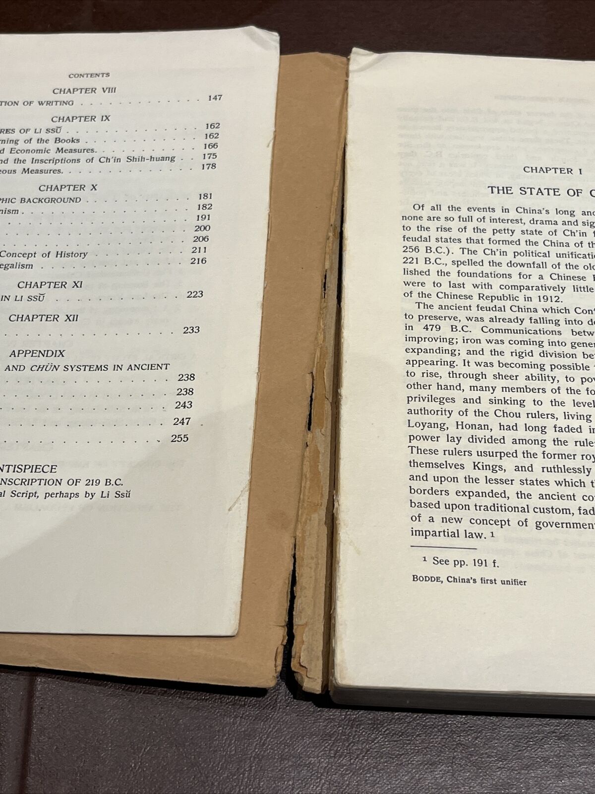 China’s First Unifier, Ch’in Dynasty Li Ssu, E J Brill 1938