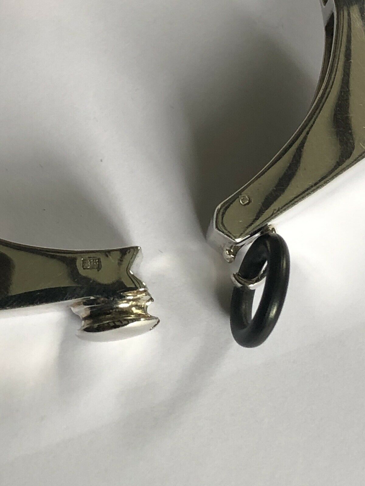 Vintage Silver 925 Statement Swarovski Crystal Bracelet