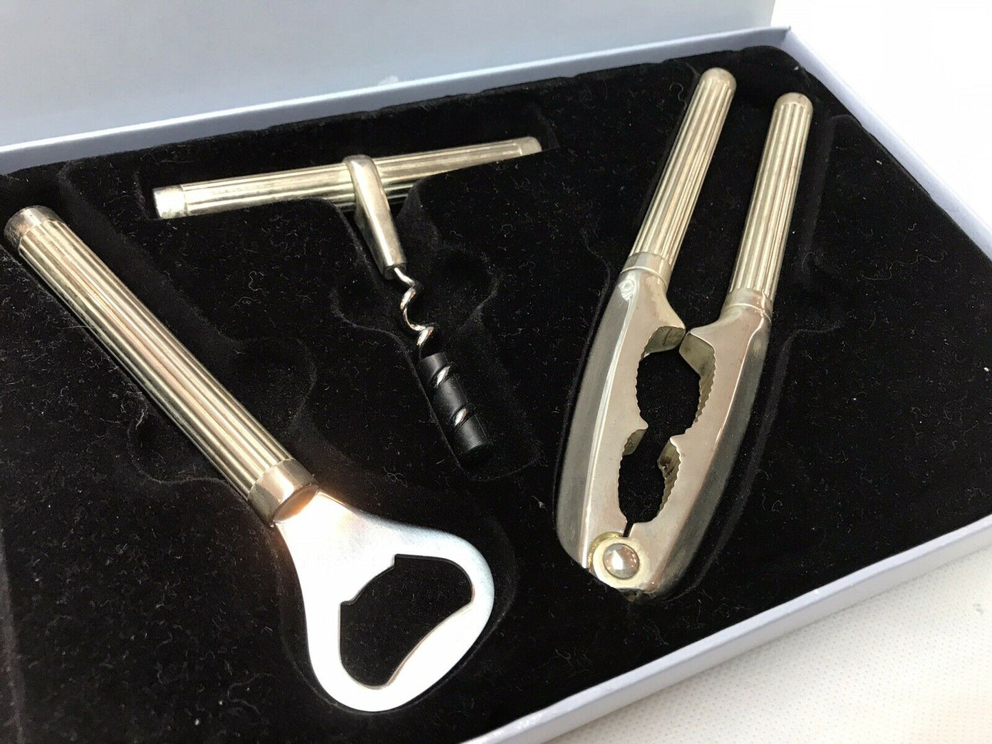 Corkscrew, Bottle Opener & Nutcracker Set