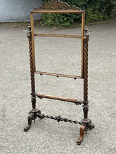 Antique  Mahogany Embroidery/ Tapestry Stand