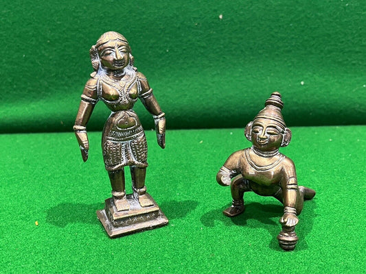 Antique Pair Of Figures
