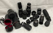 Vintage Camera zoom lenses