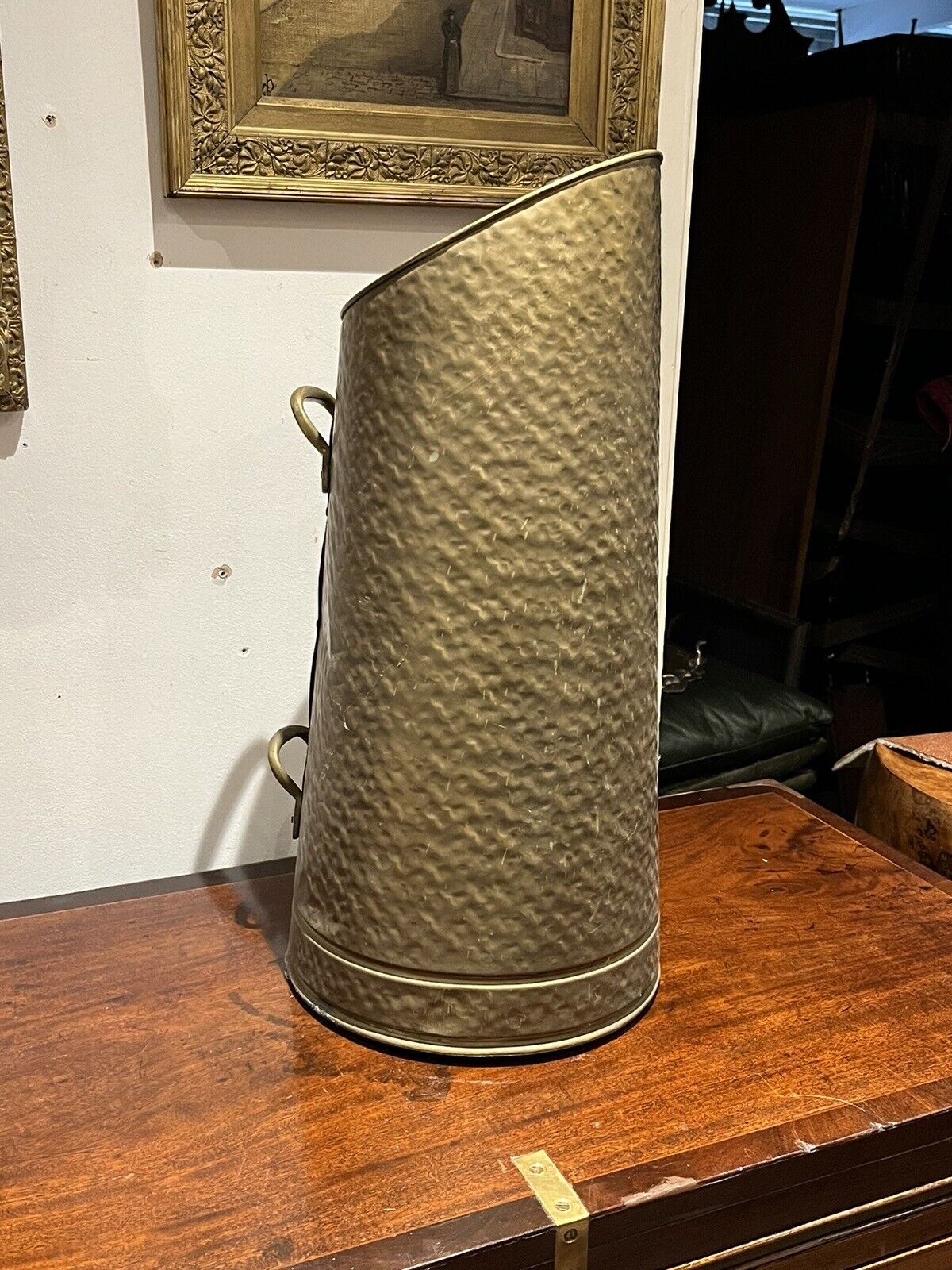 Brass Coal Bucket