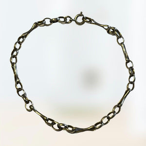 Vintage Silver 925 Chain Bracelet