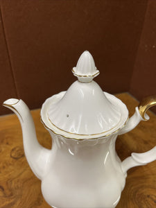 Royal Albert Val D’or Coffee Pot