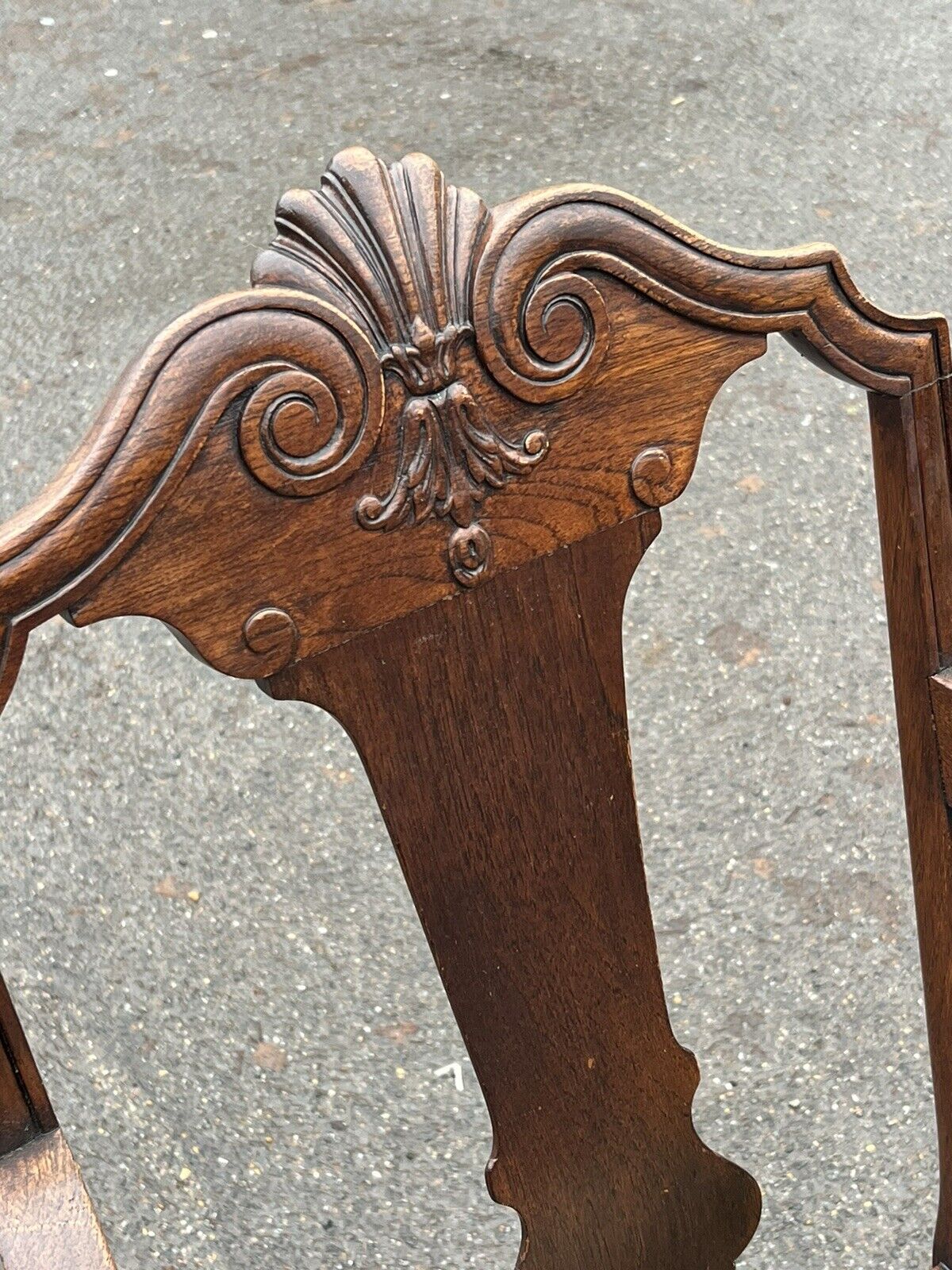 Antique Library Armchair.