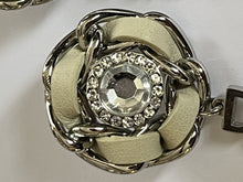 Dolce And Gabbana Signed Drop Diamanté Earrings