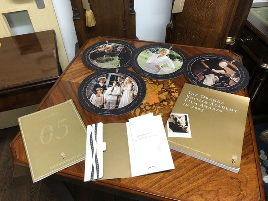 The Orange British Film Academy Awards 2005 Official programme, place mats etc