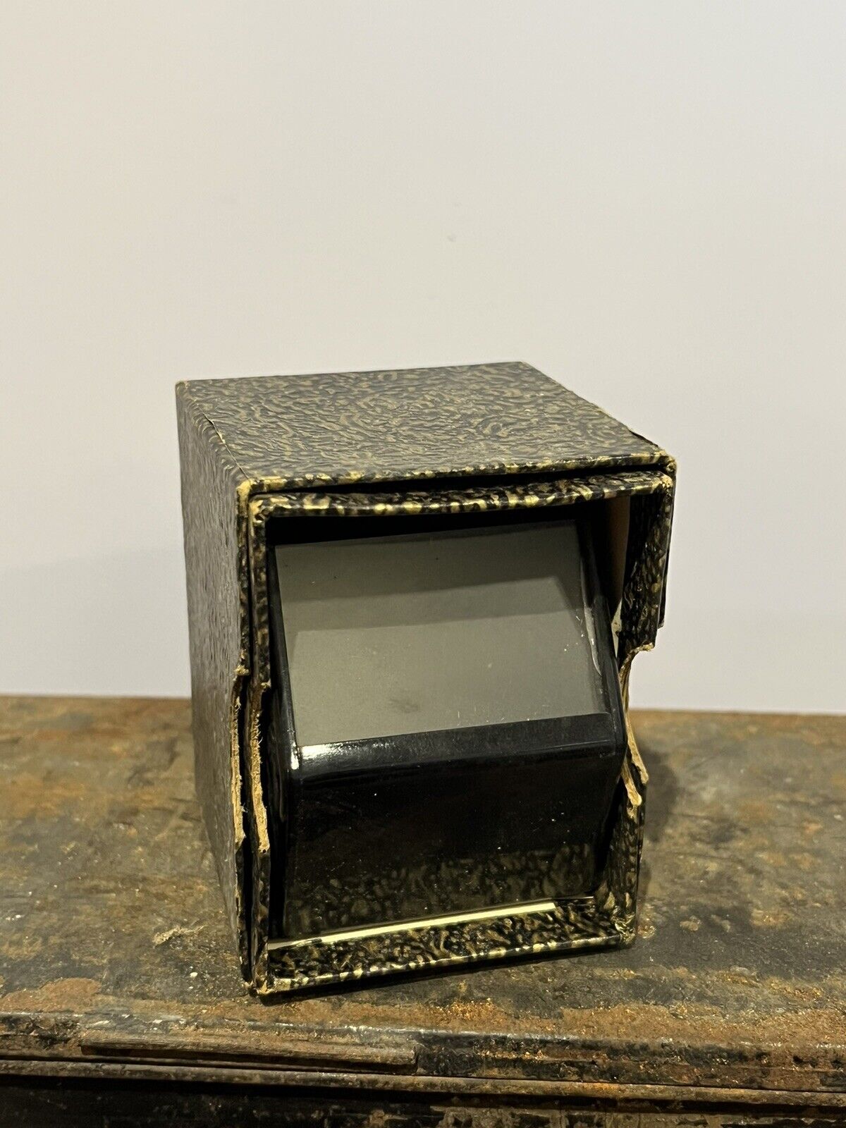 Box Of Old Brass Lenses