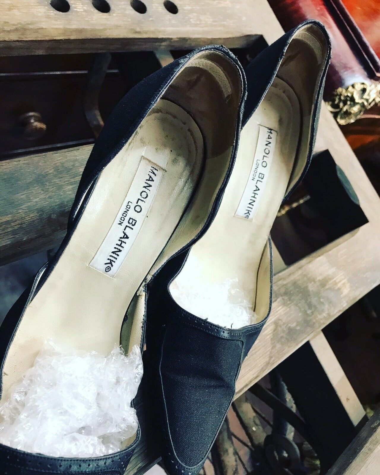 Manolo Blahnik Designer Vintage Shoes