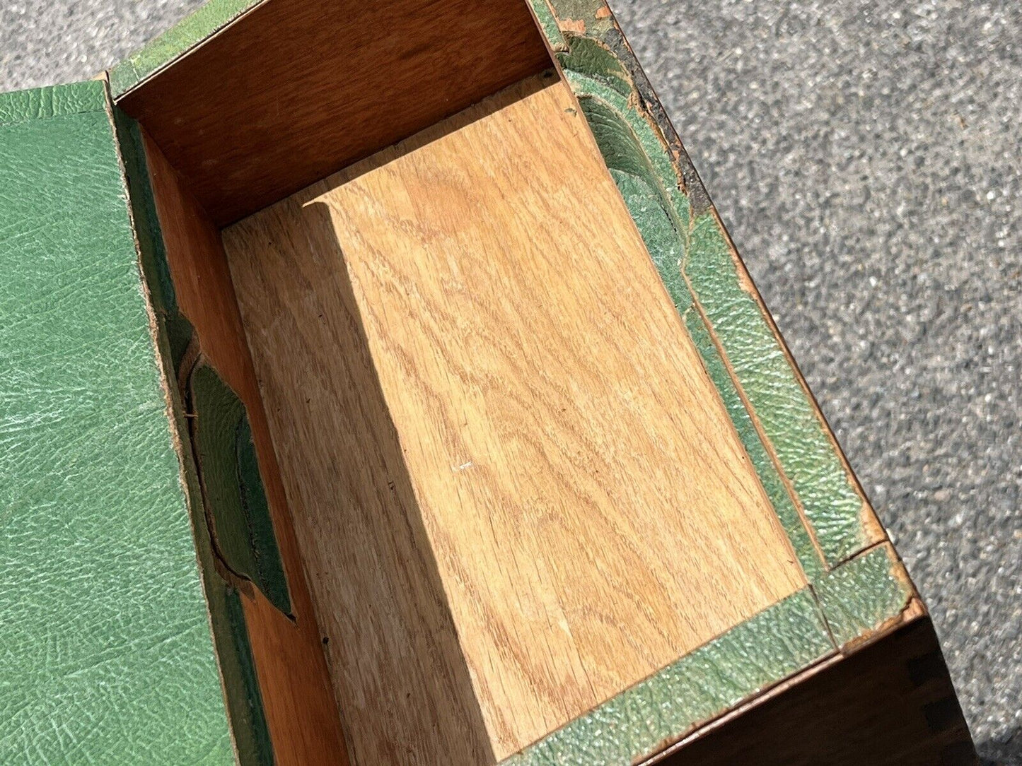 Antique Writing Slope With Fitted Interior. Hertfordshire