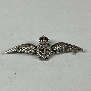 Airforce Badge In Silver