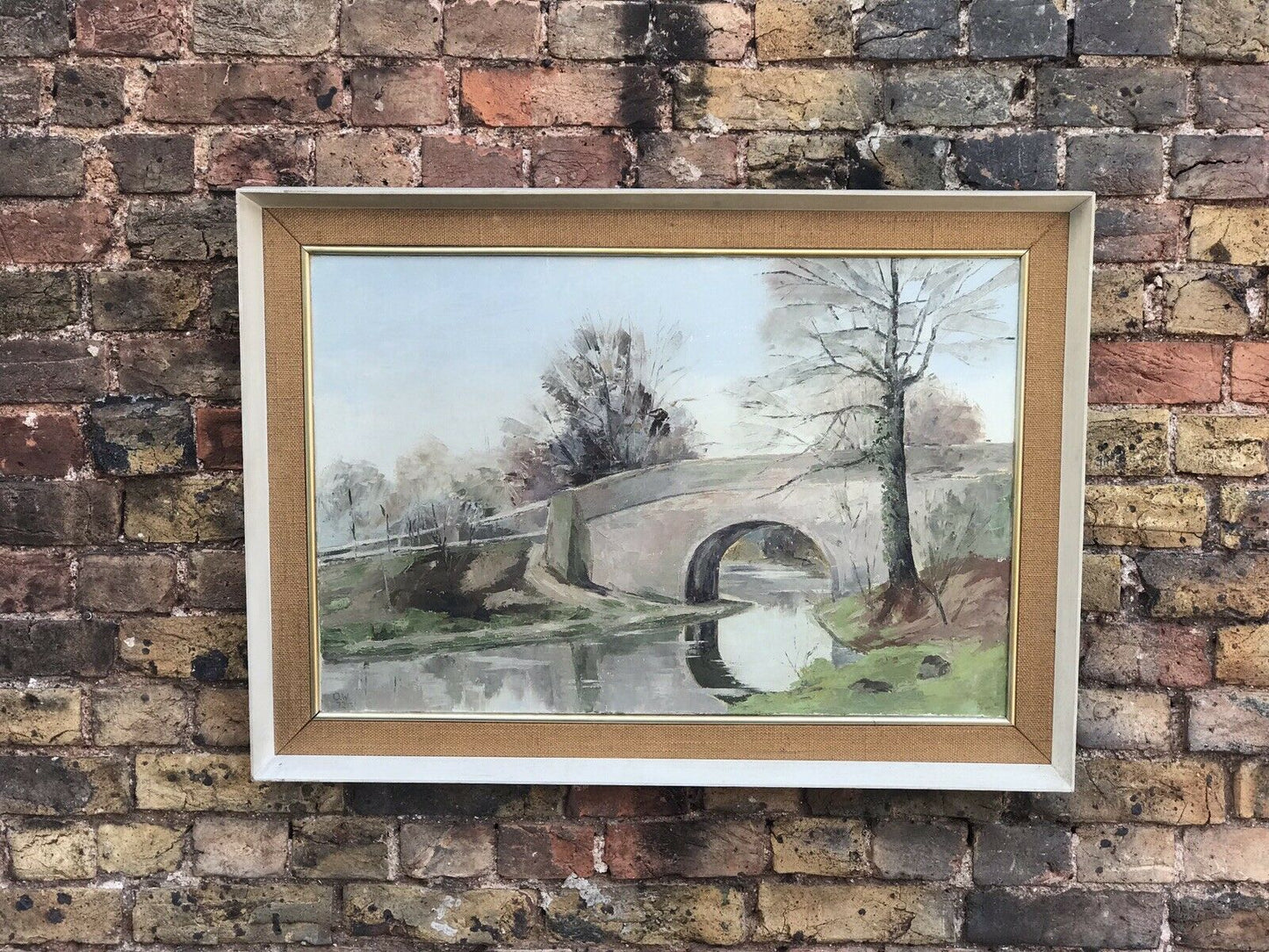 Oil On Canvas Signed, OW 1972