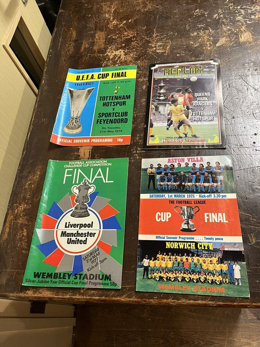 Collection Of Cup Final Programmes