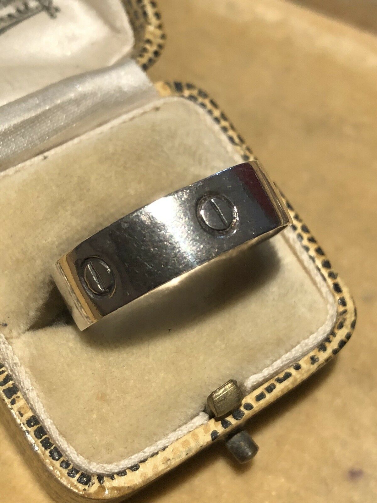 Vintage Silver Band Unisex Ring