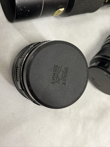 Vintage Camera zoom lenses