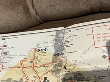 London Transport 1938 Number 2 Trolleybus And Tram Map