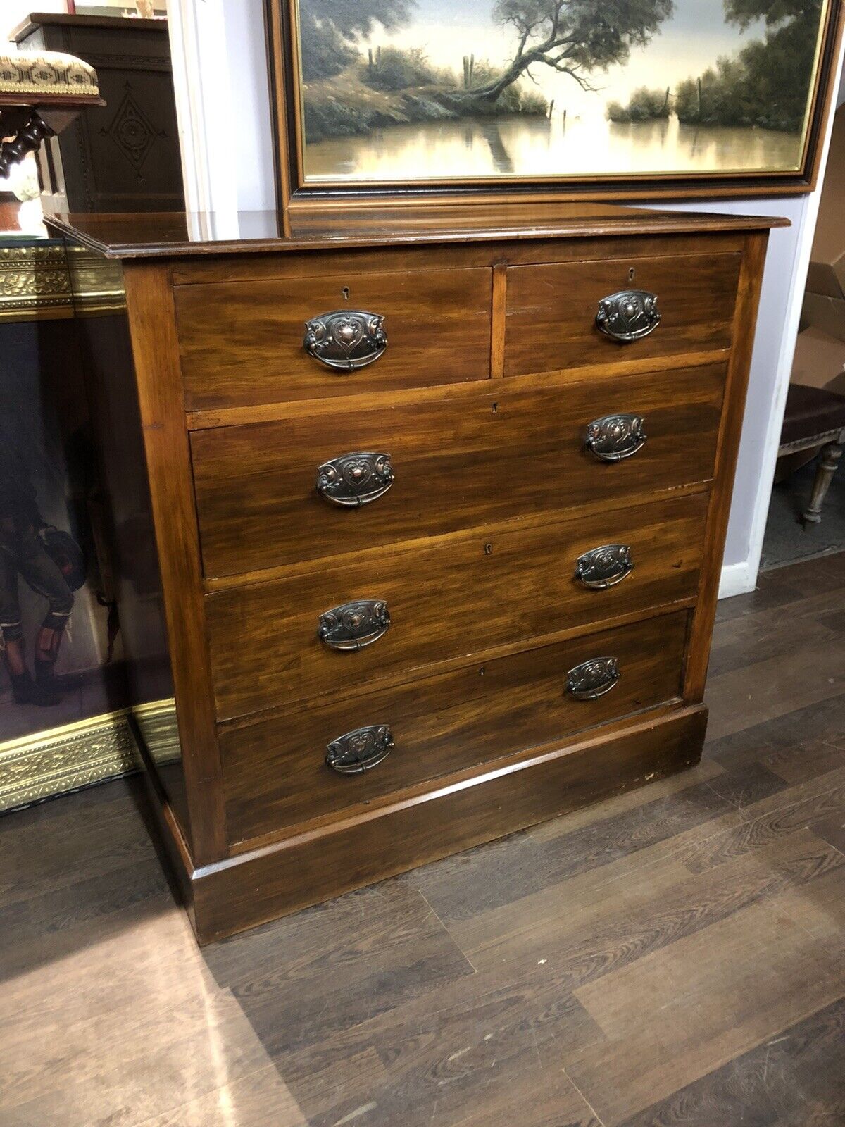 Arts & Crafts Chest Of Drawers. Very Good Quality