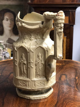 Antique Gothic Stoneware Jug