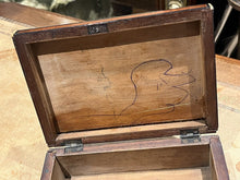 Antique Trinket Box, Desk Box, Jewellery Box
