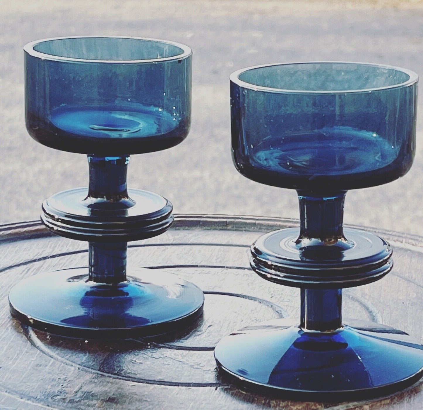 Mid Century Candle Holders